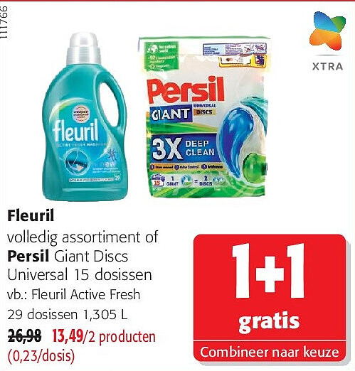 Fleuril Active Fresh 29 dosissen 1,305 L