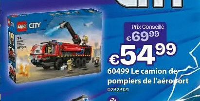 60499 Le camion de pompiers de l'aéroport