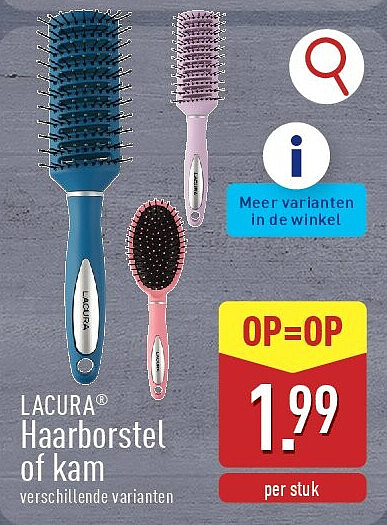 Haarborstel of kam