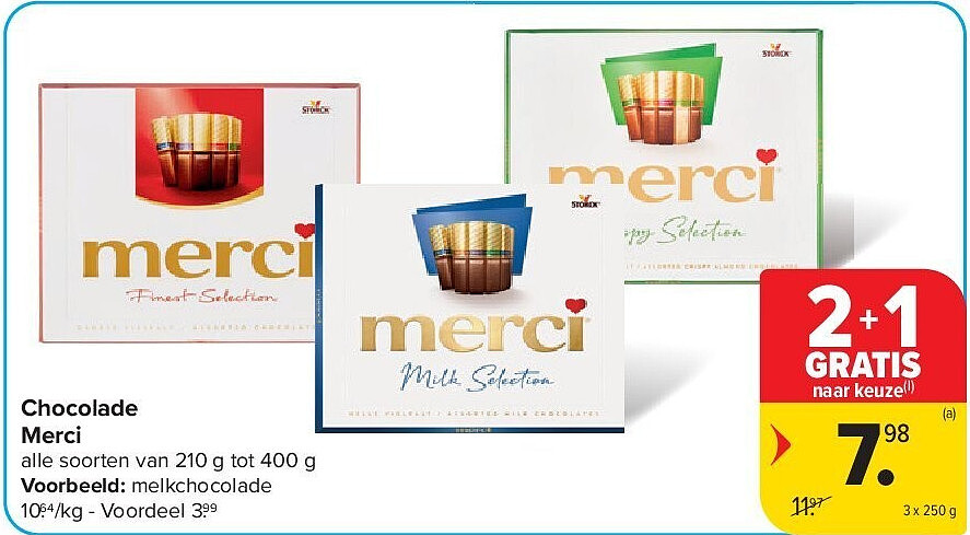 Chocolade Merci