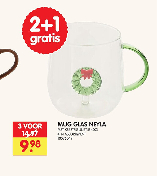MUG GLAS NEYLA