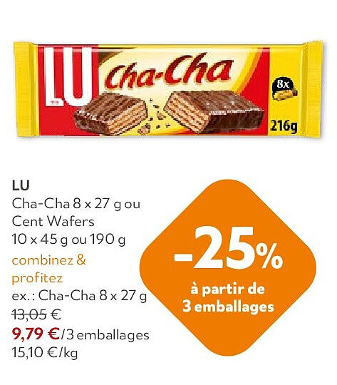 LU Cha-Cha 8 x 27 g
