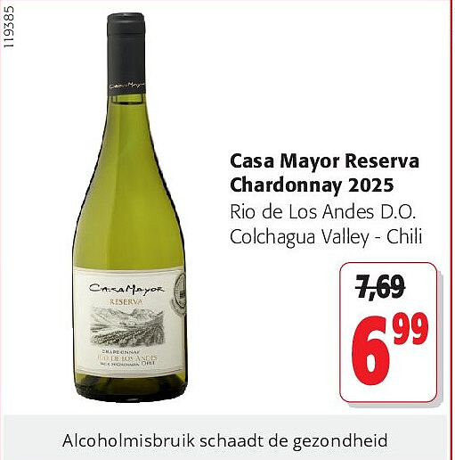 Casa Mayor Reserva Chardonnay 2025
