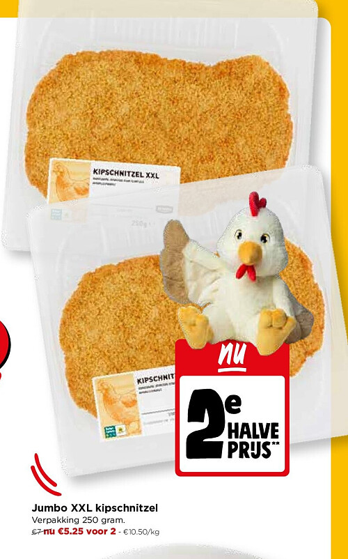 Jumbo XXL kipschnitzel