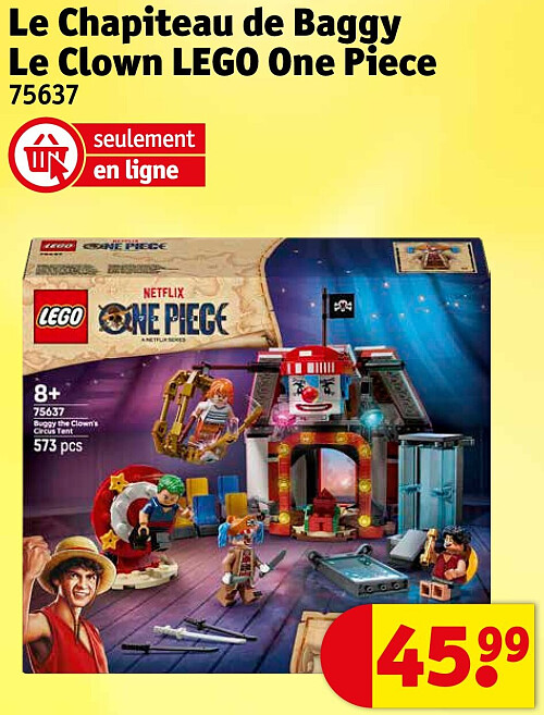 Le Chapiteau de Baggy Le Clown LEGO One Piece