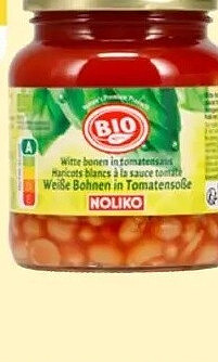 Noliko witte bonen in tomatensaus 360 g, doperwten of sperziebonen 340 g