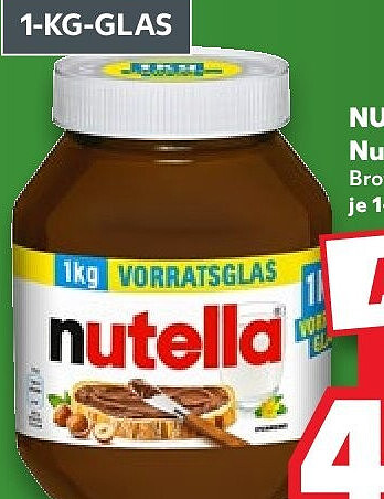 Nutella Nuss-Nugat-Creme