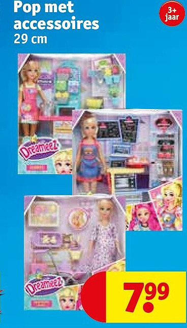 Pop met accessoires