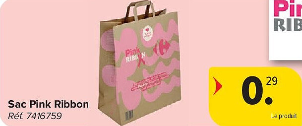 Sac Pink Ribbon