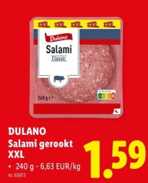 Salami gerookt XXL