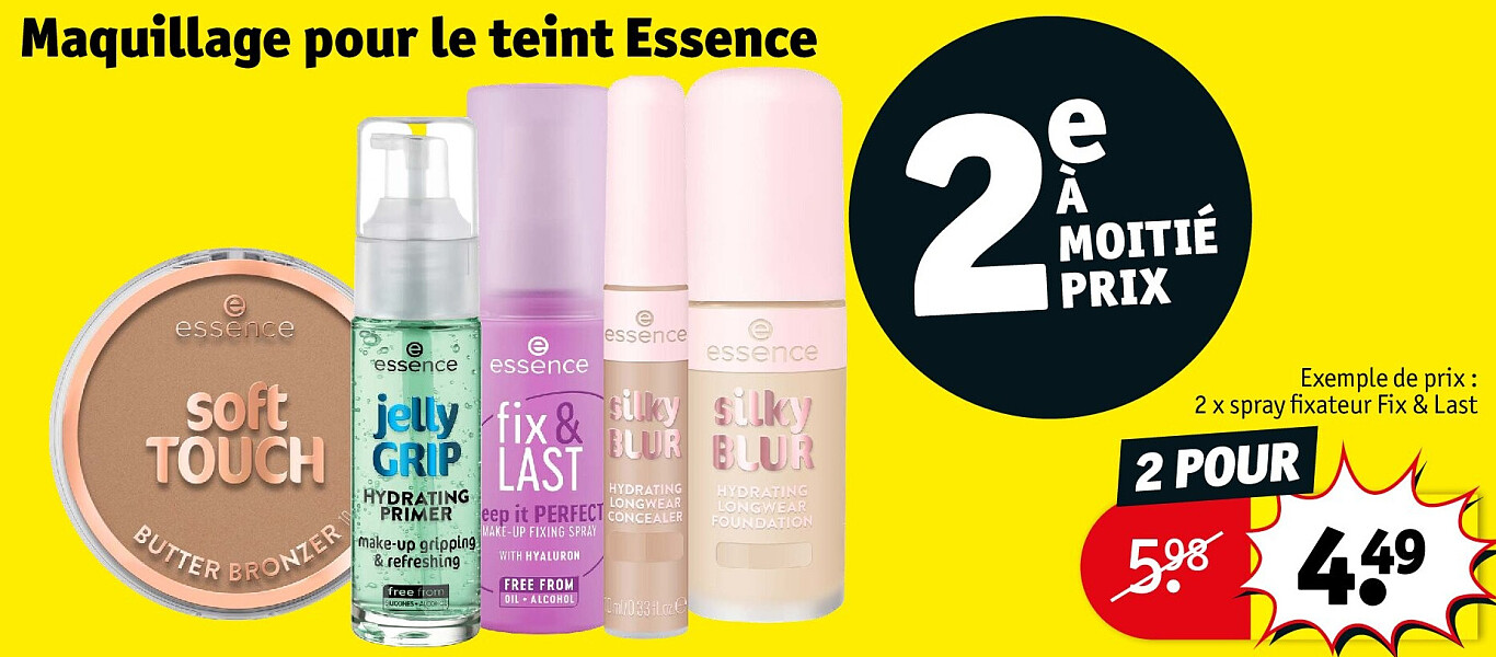 Maquillage pour le teint Essence 2 POUR