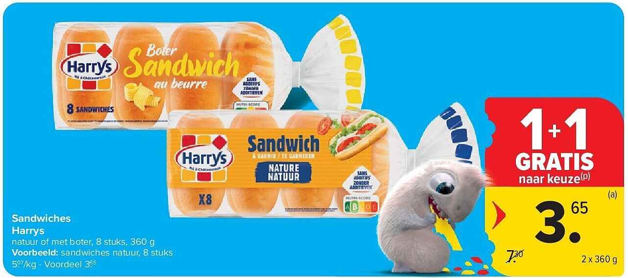 Sandwiches Harrys