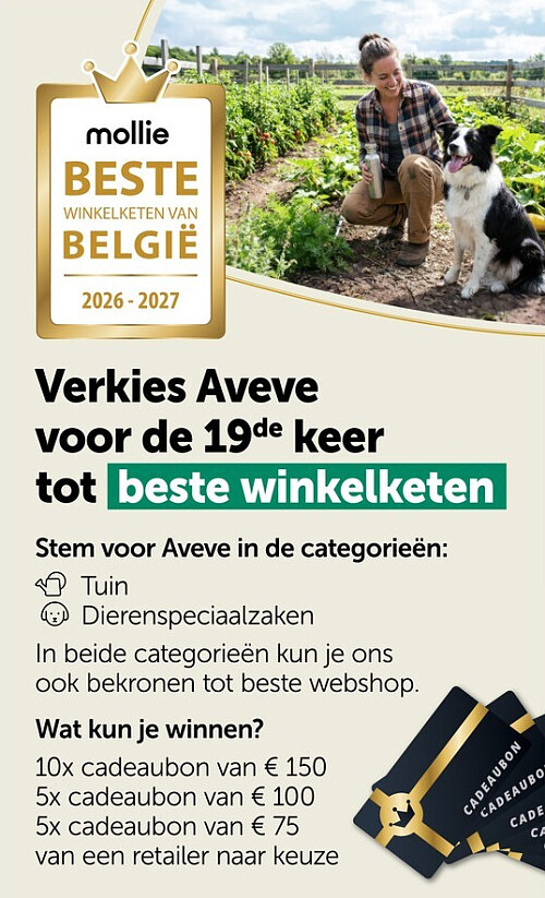 Verkies Aveve voor de 19de keer tot beste winkelketen