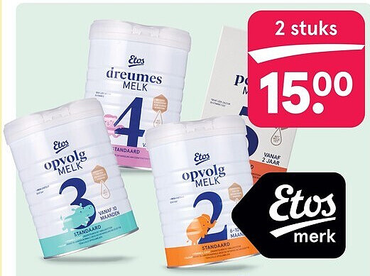 Etos babyvoeding standaard