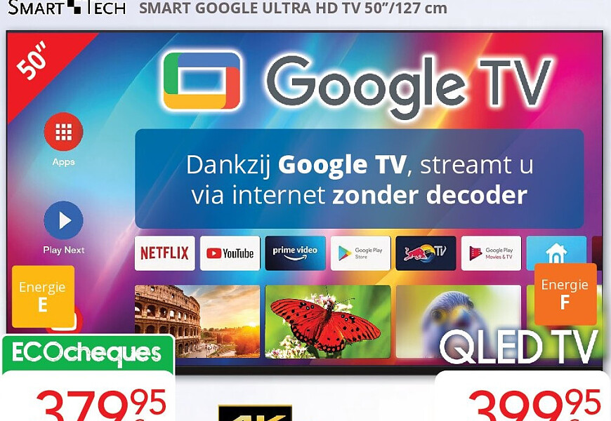 SMART GOOGLE ULTRA HD TV 50 50VA1