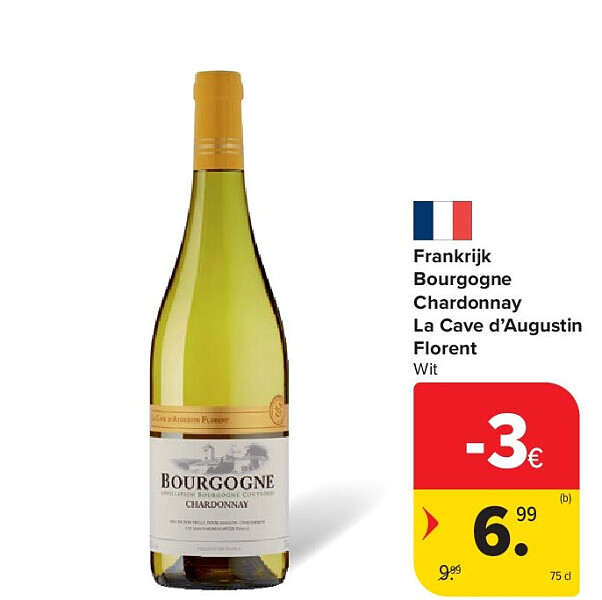 Frankrijk Bourgogne Chardonnay La Cave d’Augustin Florent