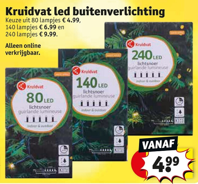 Kruidvat led buitenverlichting