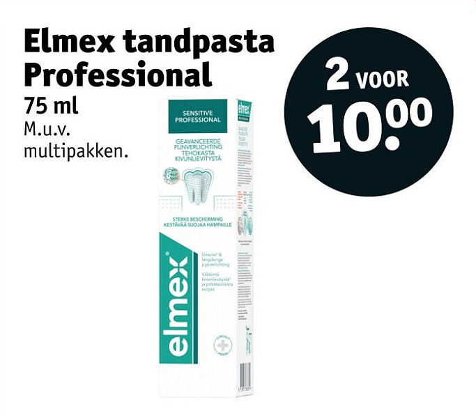 Elmex tandpasta Professional
