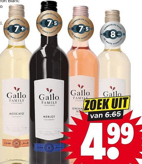 Gallo Family wijn 75 cl