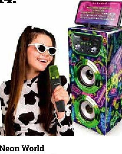 Neon World Karaoke Speaker