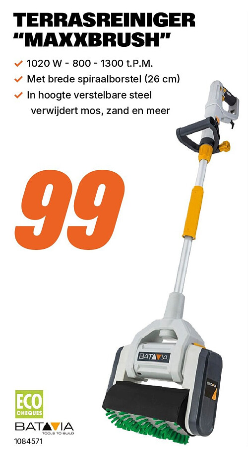 TERRASREINIGER “MAXXBRUSH”