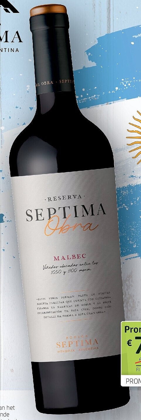 S e9ptima Obra Malbec Reserva