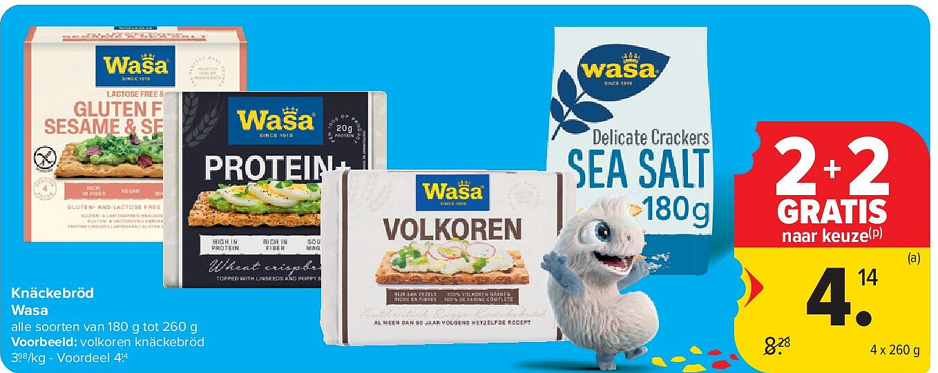 Knäckebröd Wasa