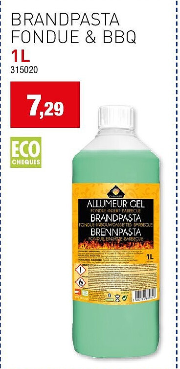 BRANDPASTA FONDUE & BBQ 1L