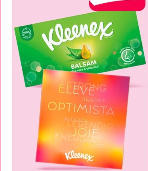Kleenex Collection box tissues