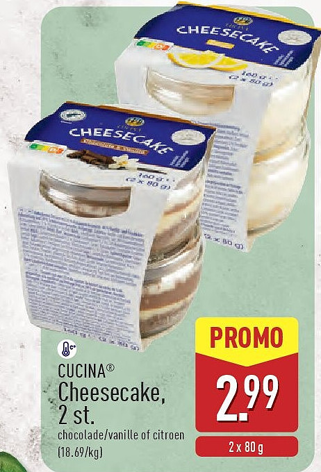 Cheesecake, 2st.