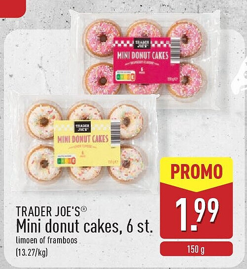 Mini donut cakes, 6st.