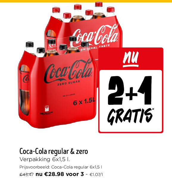 Coca-Cola regular & zero