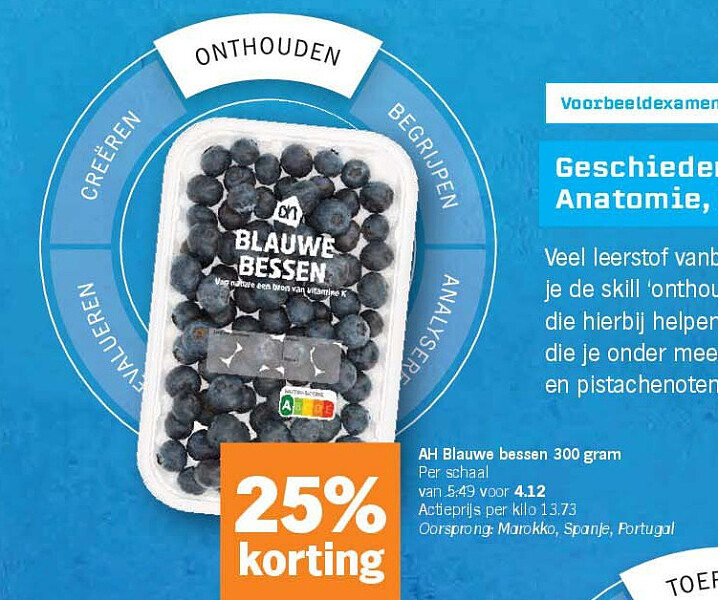 AH Blauwe bessen 300 gram