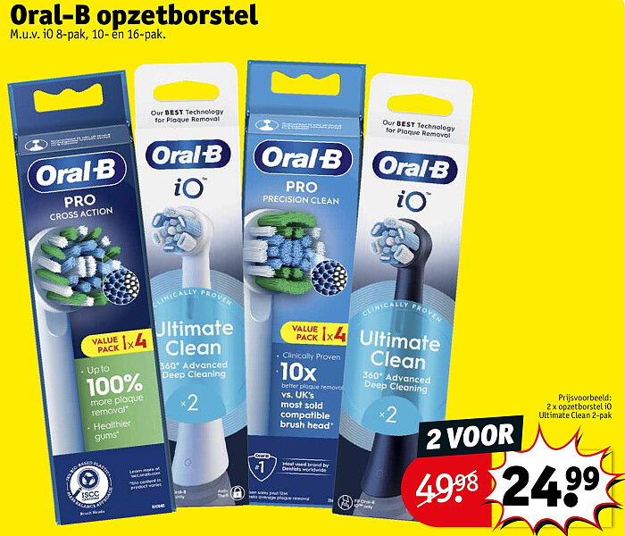 Oral-B opzetborstel