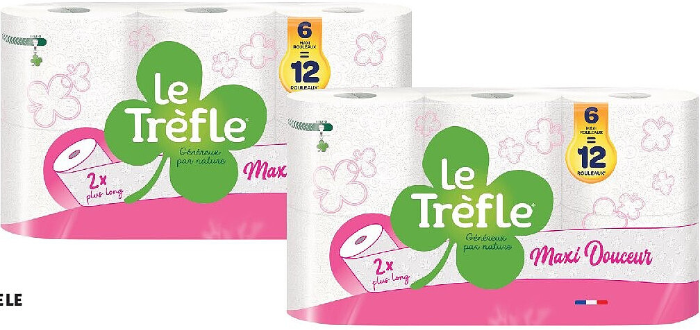 Papier toilette Le Trèfle