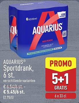Sportdrank, 6st.