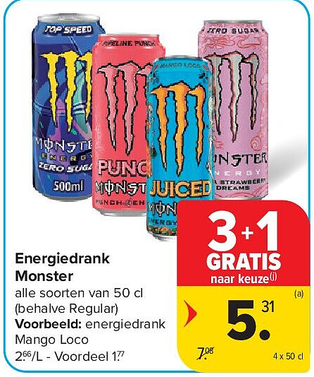 Energiedrank Monster