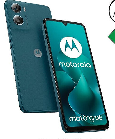 Smartphone Motorola G06 4/128 Go bleu