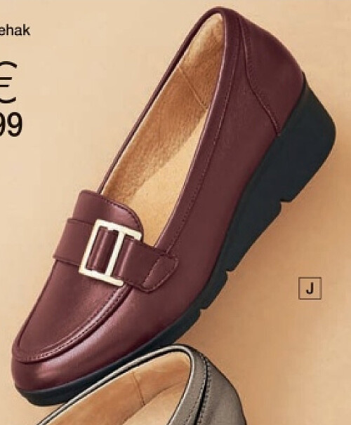 J-K. Mocassin met sleehak
