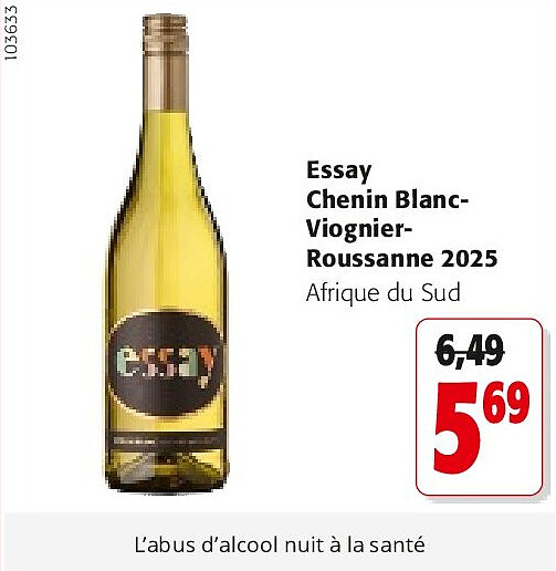 Essay Chenin BlancViognierRoussanne 2025
