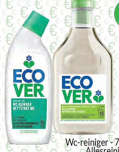 Ecover Wc-reiniger 750ml of Allesreiniger 1L