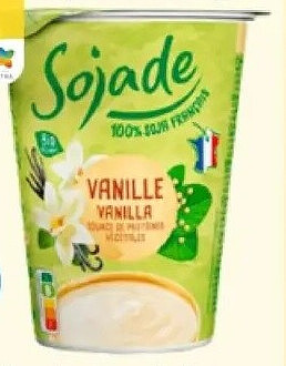 Sojade vanille plantaardig alternatief voor yoghurt 400 g
