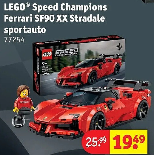 LEGO® Speed Champions Ferrari SF90 XX Stradale sportauto 77254