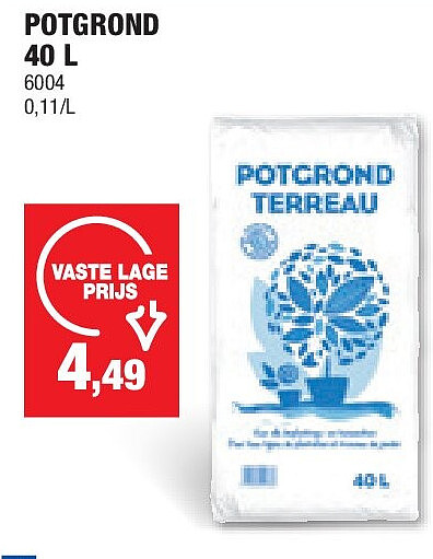 POTGROND 40 L