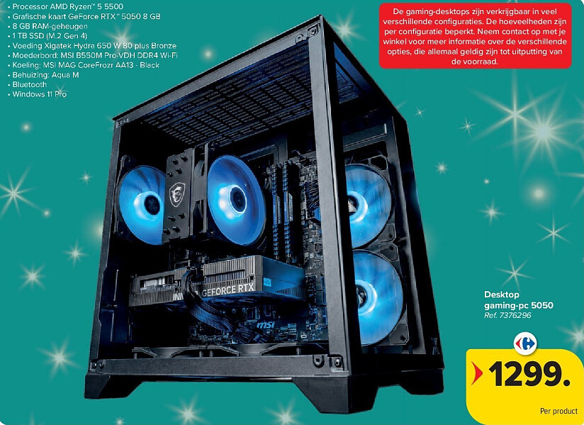 Desktop gaming-pc 5050