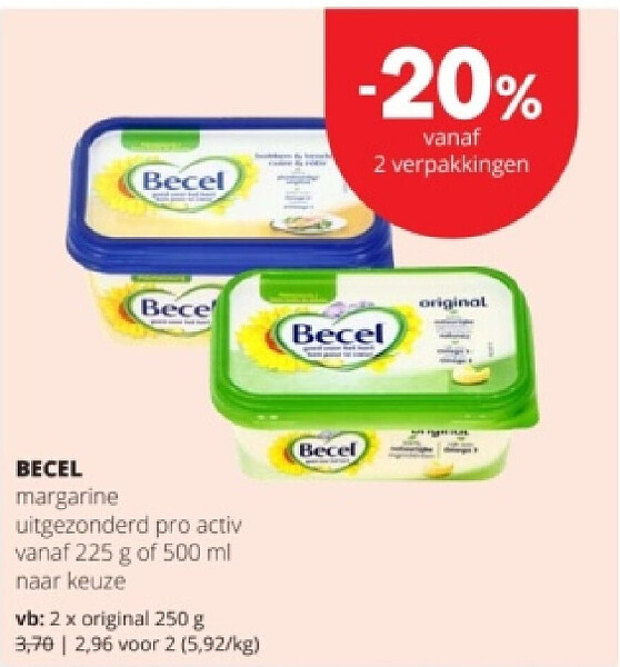 BECEL original 250g