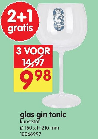 glas gin tonic