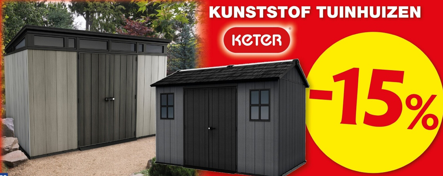 KUNSTSTOF TUINHUIZEN