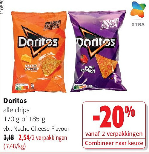 Doritos Nacho Cheese Flavour