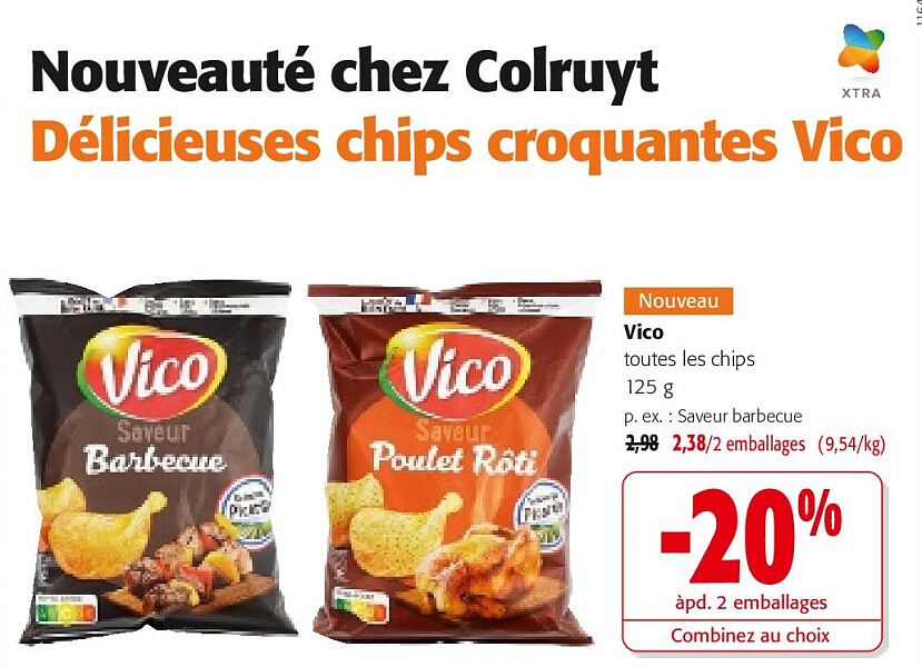 Vico toutes les chips 125 g